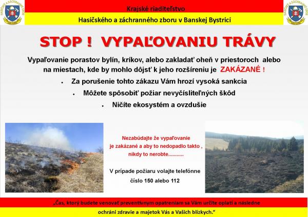 Zákaz vypaľovania